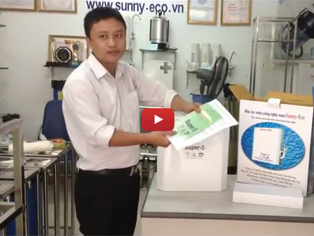 Hướng dẫn lắp đặt máy lọc nước nano Sunny-Eco Super-5