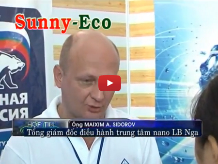 Phỏng vấn máy lọc nước nano Sunny-Eco trên kênh VITV