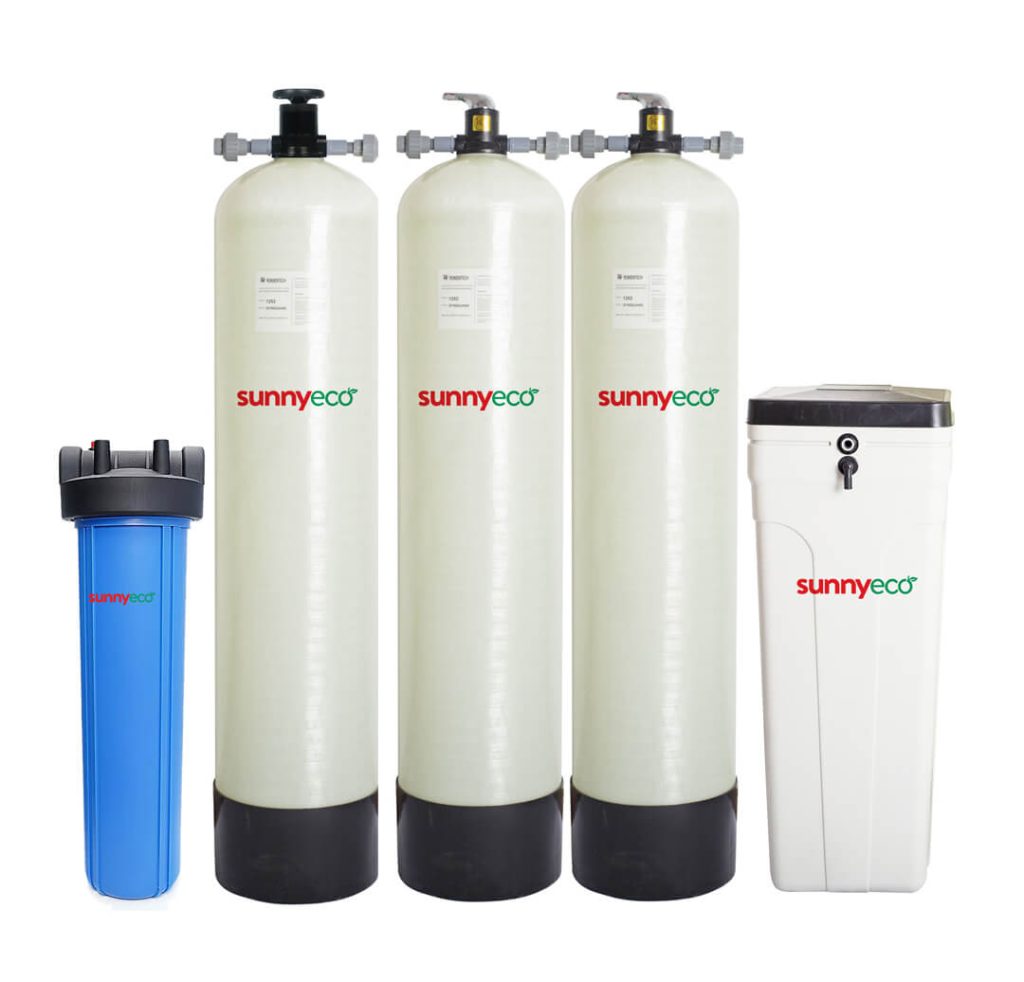 Hệ thống lọc nước tổng - nước giếng khoan Sunny Eco GK3C